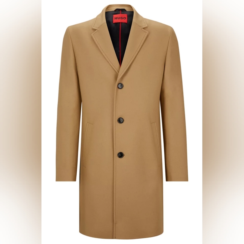 Men's Hugo Boss Wool Trenchcoat